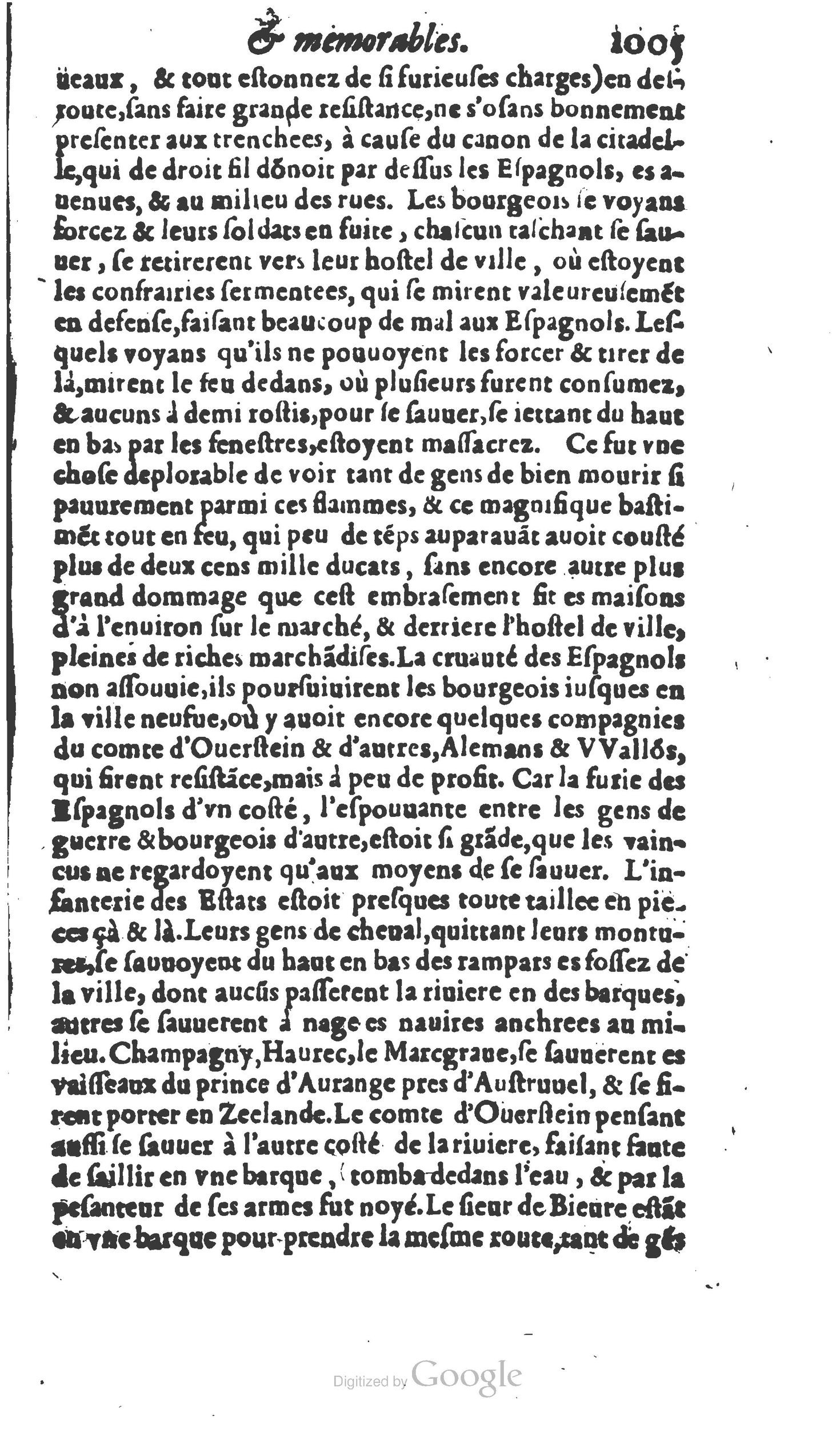 1610 - Paul Marceau - Trésor d’histoires admirables et mémorables - Princeton