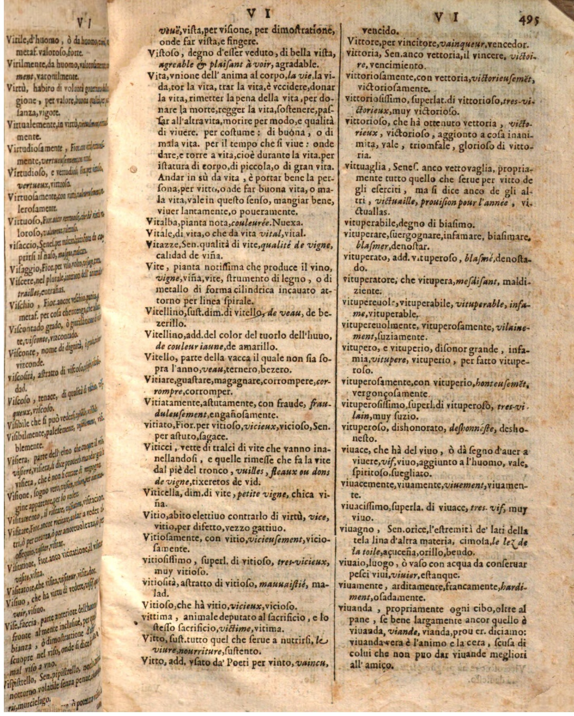 1644 - Jacques Crespin - Trésor des trois langues - Passau
