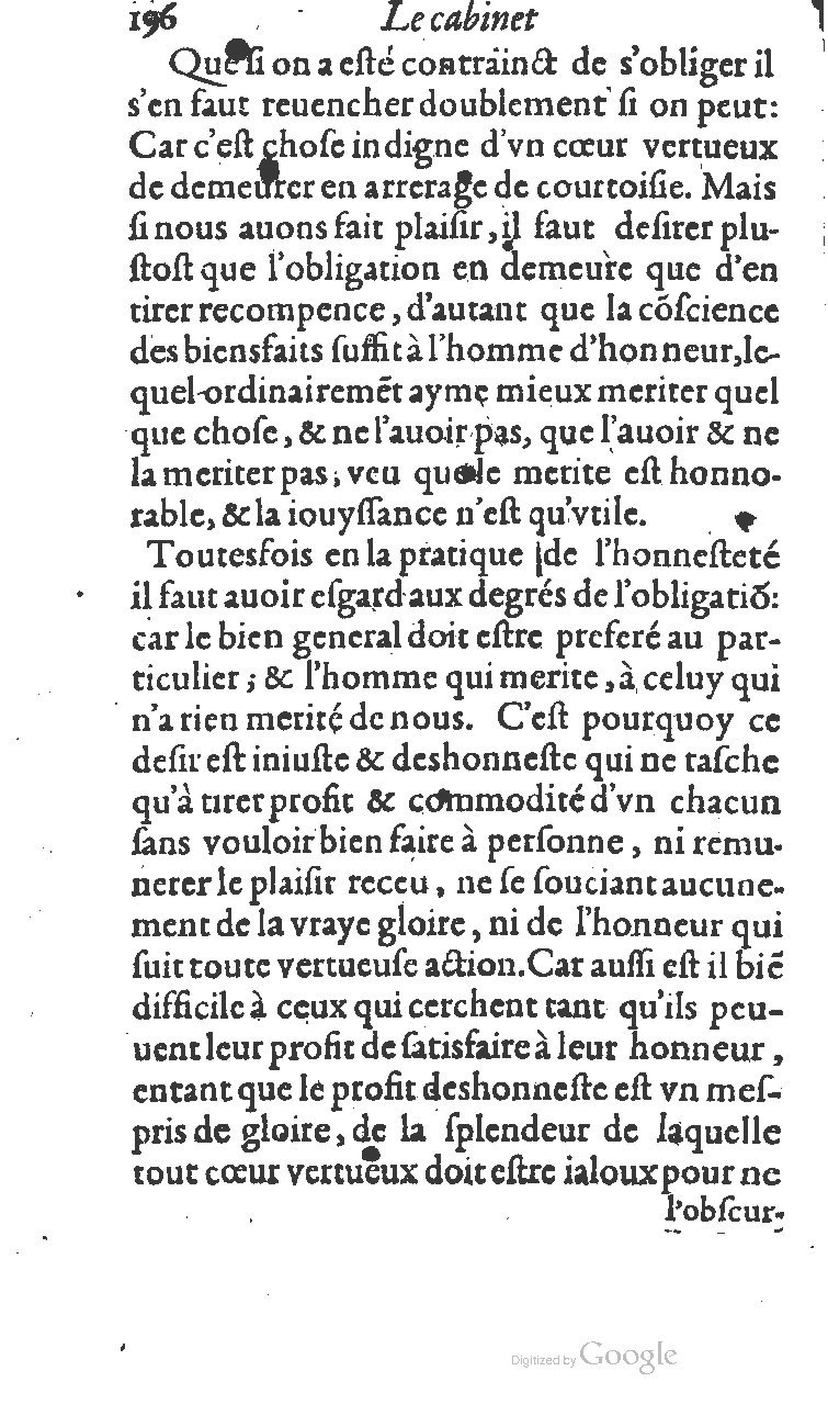 1606 - Adrian Périer - Cabinet du vrai trésor - BM Lyon