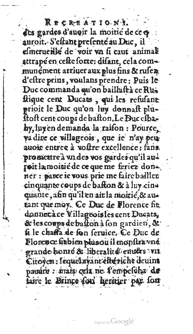 1627 - Jean Delamare - Trésor des récréations - BSB Munich