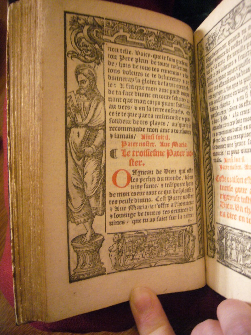 1574 - Jean Bogart - Trésor de dévotion contenant plusieurs oraisons dévotes et exercices spirituels - BnF