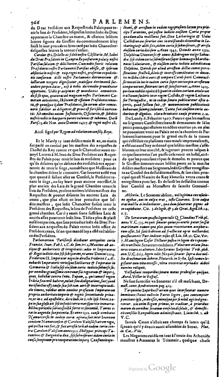 1629 - Veuve Nicolas Buon - Trésor du droit français (21754 T. 2) - BM Lyon 1629 - Veuve Nicolas Buon - Trésor du droit français (21754 T. 2) - BM Lyon