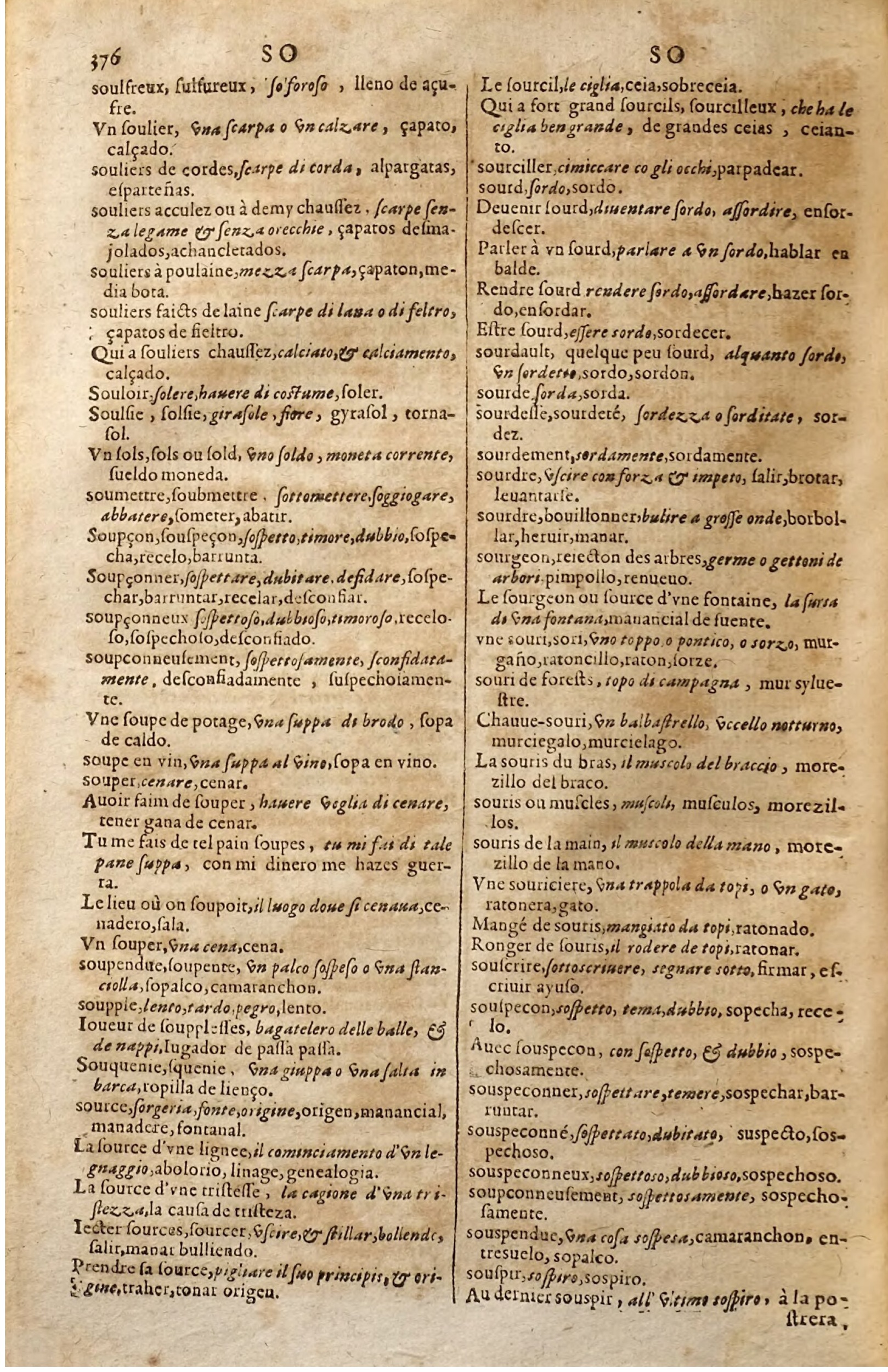 1627 - Jacques Crespin - Trésor des trois langues (Seconde partie) - Regensburg