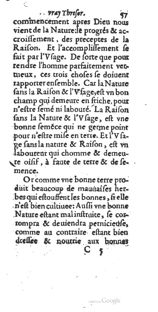 1615 - François Le Fèvre - Cabinet du vrai trésor - BCU Lausanne