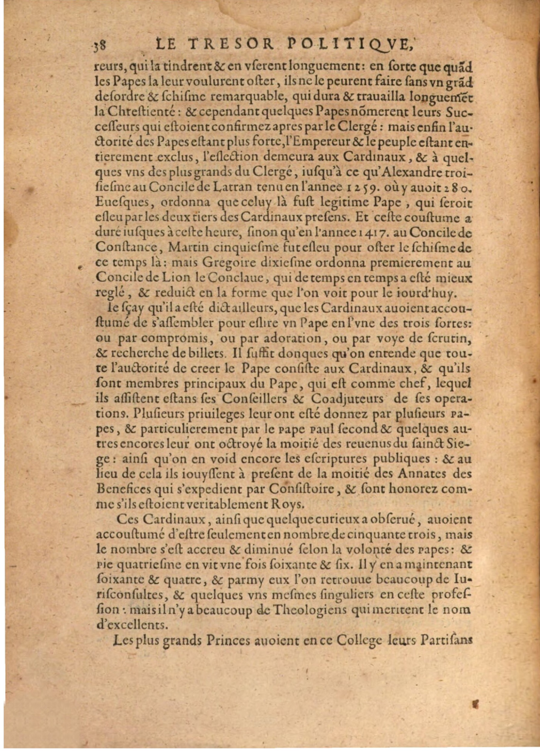 1608 - Nicolas Du Fossé - Trésor politique - BSB Munich
