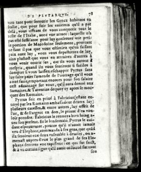 1574 - Benoît Rigaud - Trésor des vies de Plutarque - Avignon 1574 - Benoît Rigaud - Trésor des vies de Plutarque - Avignon