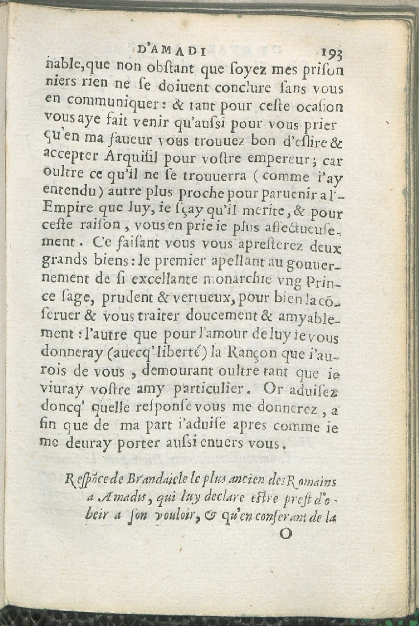 1559 - Pierre Regnard - Trésor des Amadis - Det KLG Copenhague