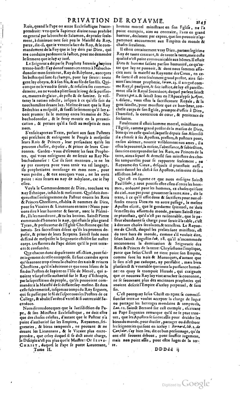 1629 - Veuve Nicolas Buon - Trésor du droit français (29620 T. 2) - BM Lyon