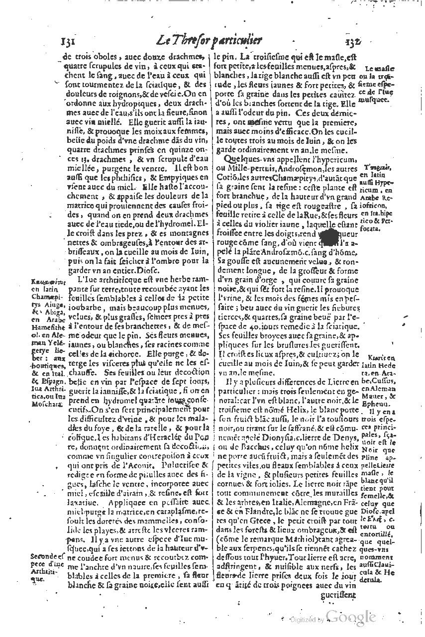 1616 - Étienne Gamonet - Grand trésor ou dispensaire - BSB Munich