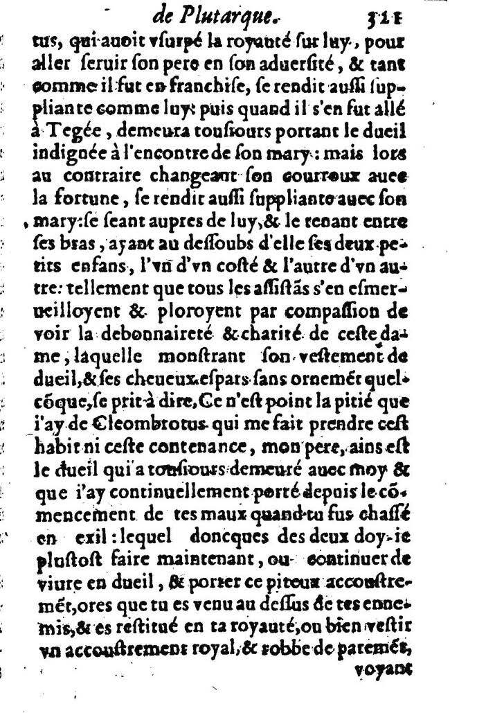 1611 - Pierre Rigaud - Trésor des vies de Plutarque - BM Lyon