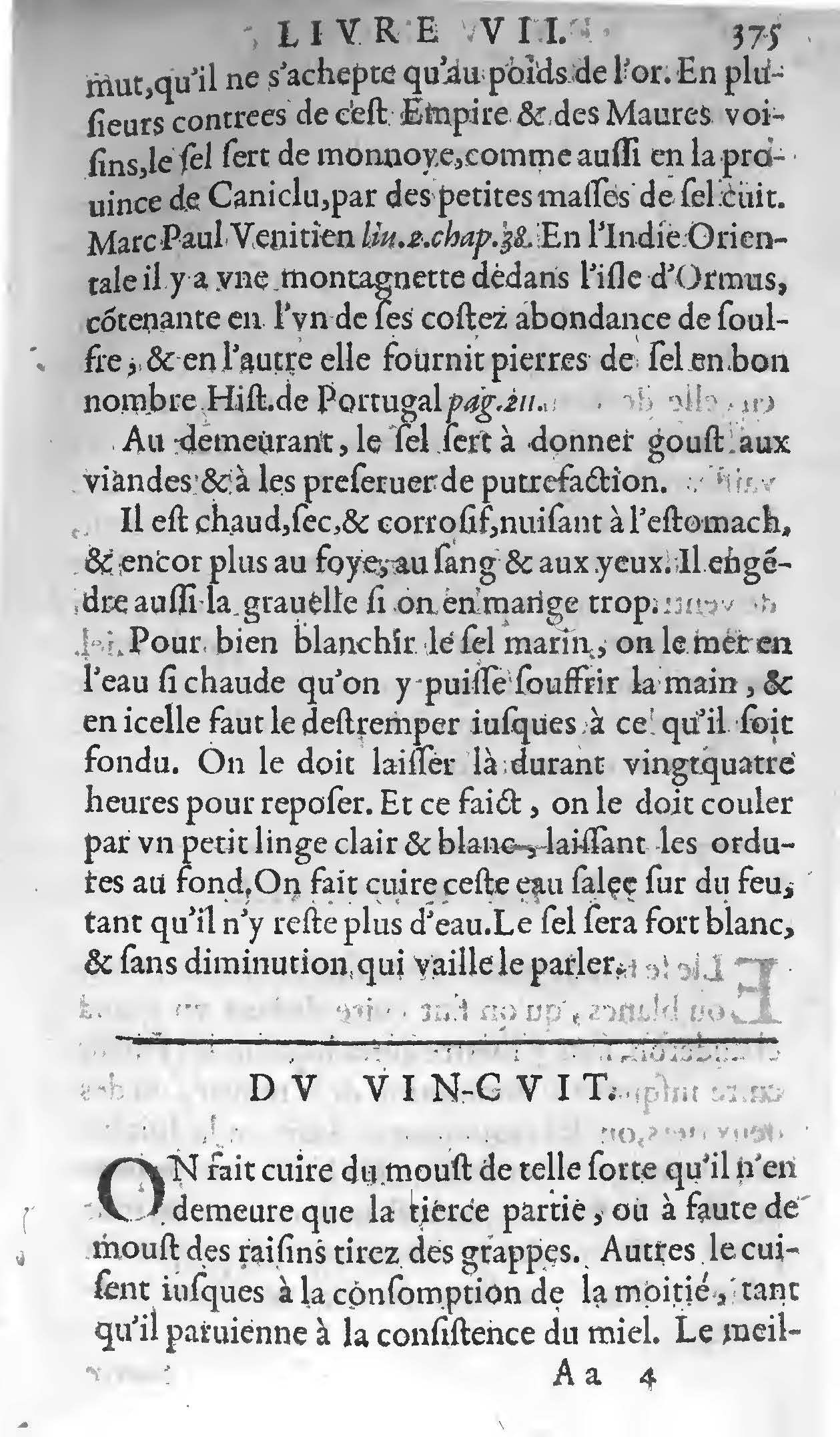 1607 - Étienne Servain et Jean Antoine Huguetan - Trésor de santé ou ménage de la vie humaine - BIU Santé