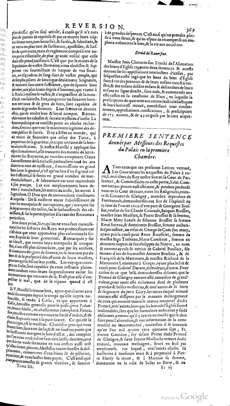 1629 - Veuve Nicolas Buon - Trésor du droit français (21754 T. 3) - BM Lyon 1629 - Veuve Nicolas Buon - Trésor du droit français (21754 T. 3) - BM Lyon