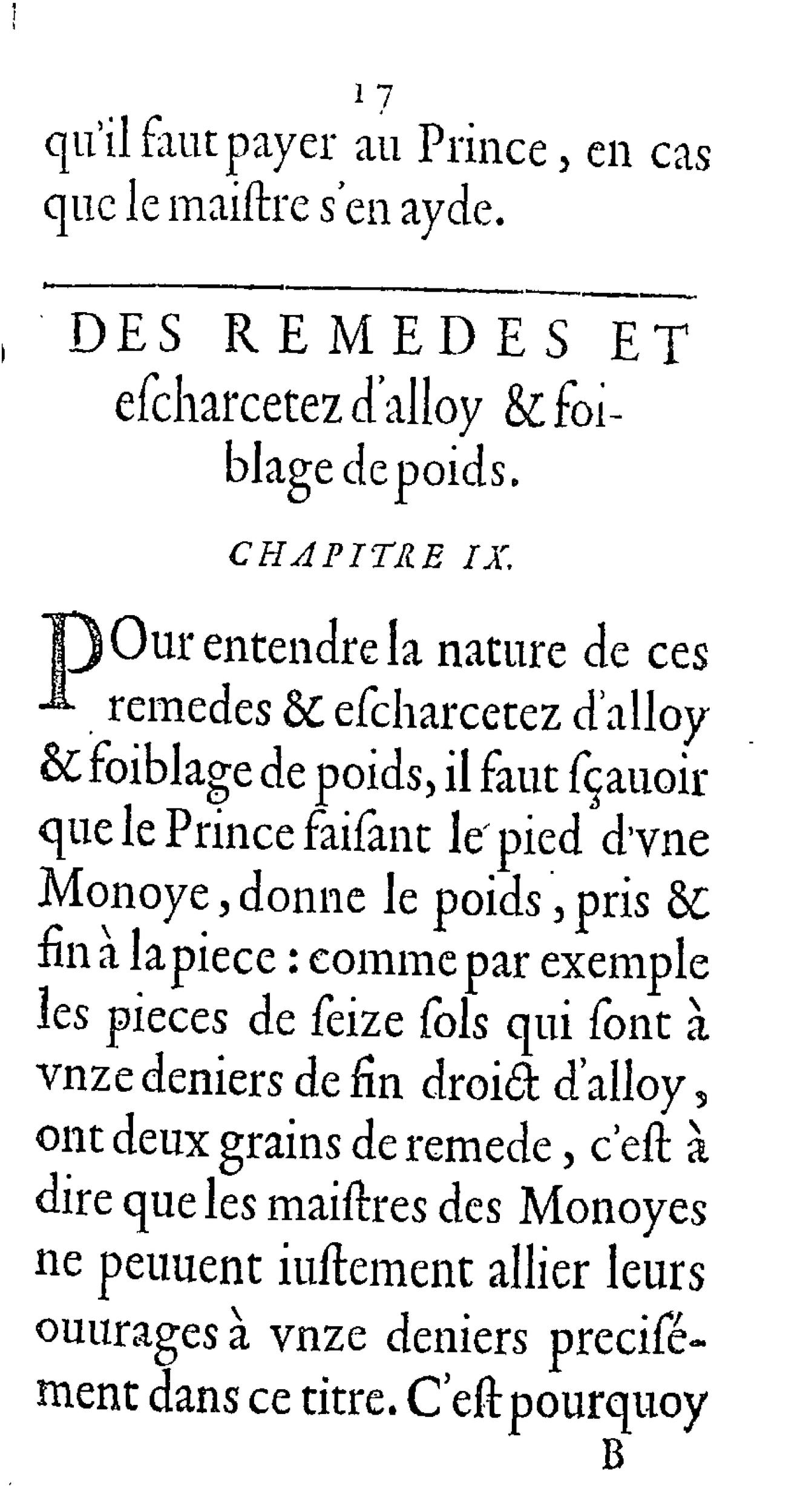 1624 - Jacques du Coq - Trésor des monnaies - Harvard University