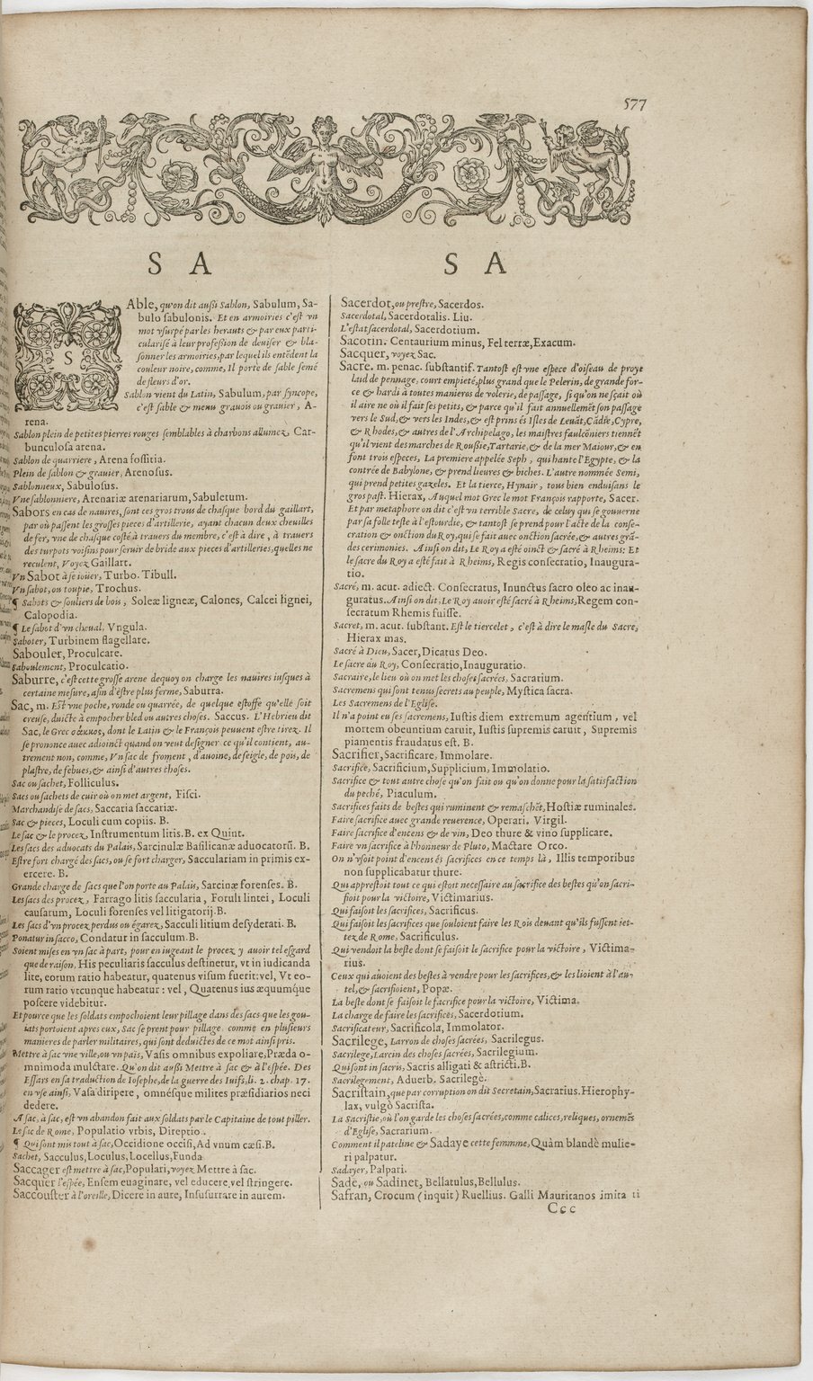 1606 - David Douceur - Trésor de la langue française - BnF