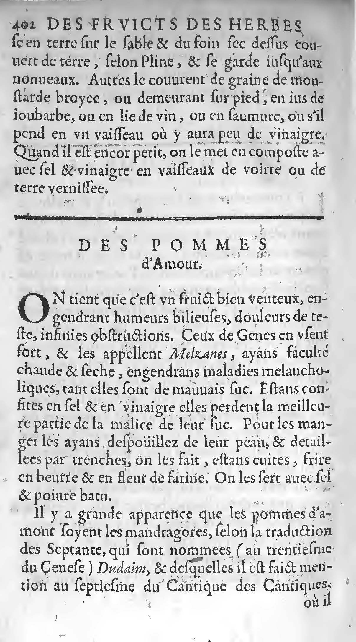 1607 - Étienne Servain et Jean Antoine Huguetan - Trésor de santé ou ménage de la vie humaine - BIU Santé