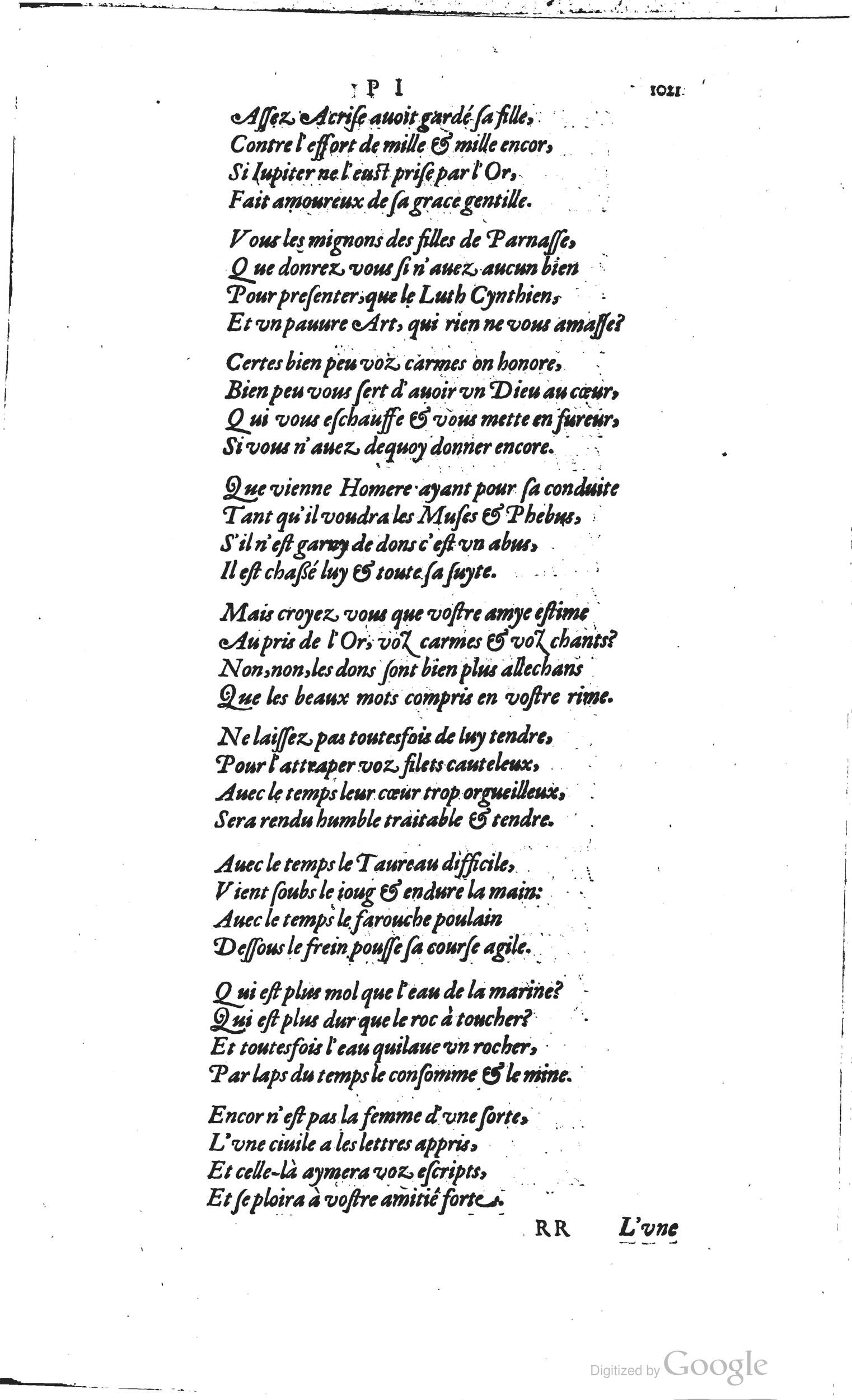 1585 - Barthélemy Honorat - Bibliothèques françaises - BSB Munich