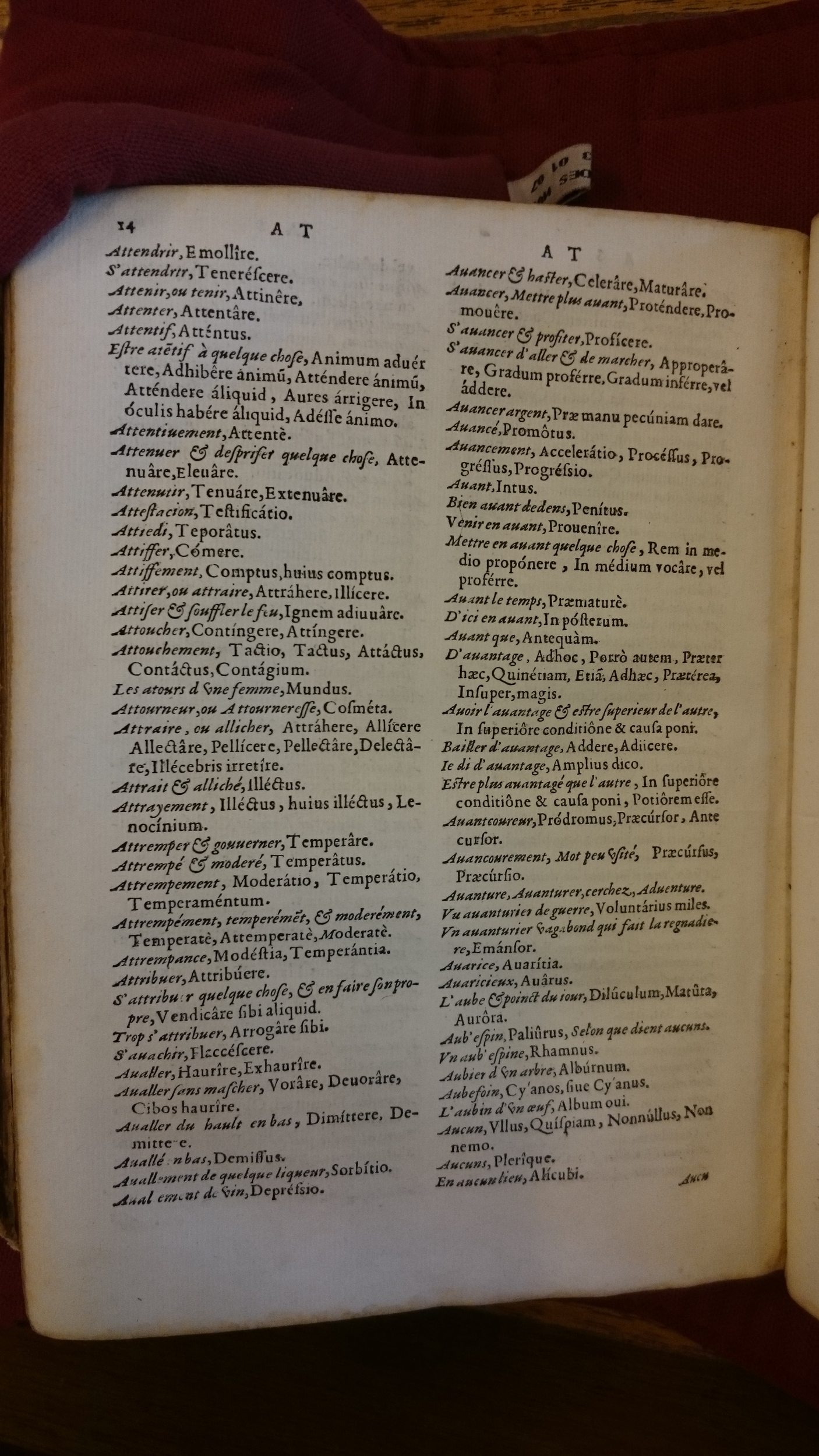 1564 - Henri Hylaire et Louis Cloquemin - Trésor des mots et traits français - BM Lyon