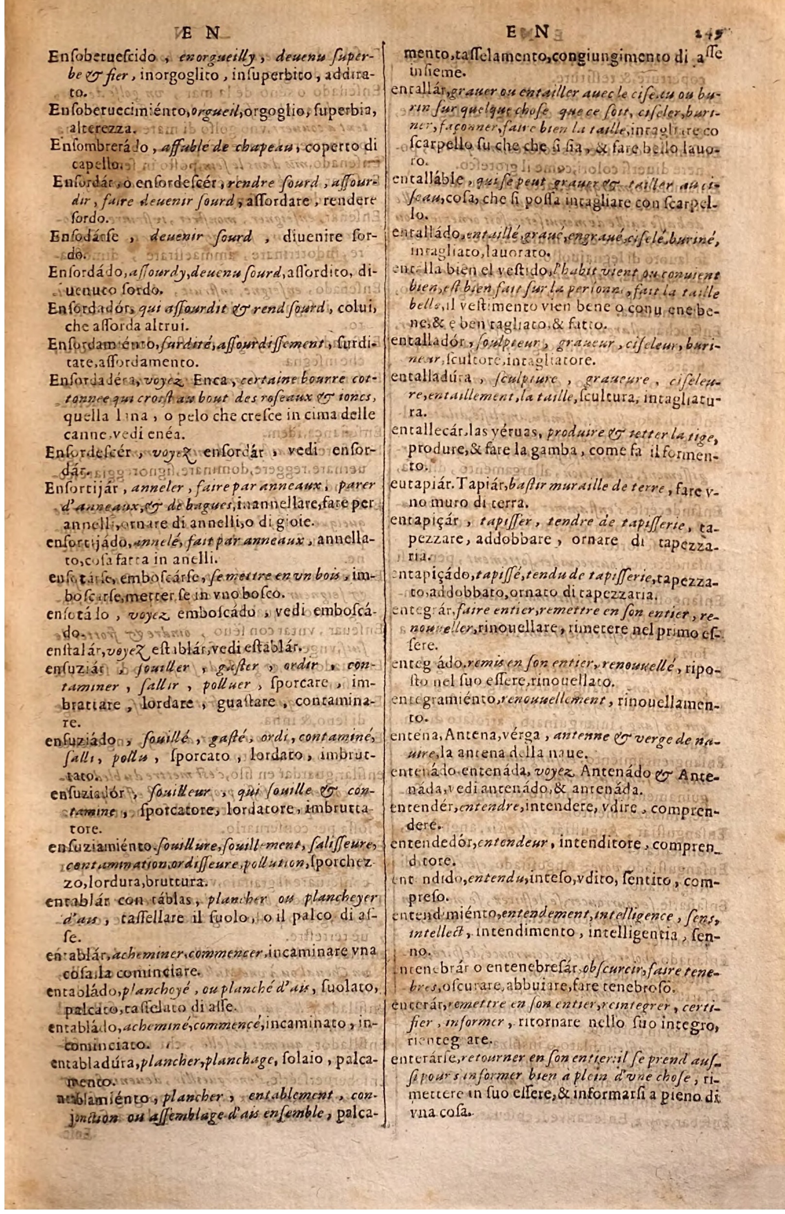 1627 - Jacques Crespin - Trésor des trois langues - Regensburg