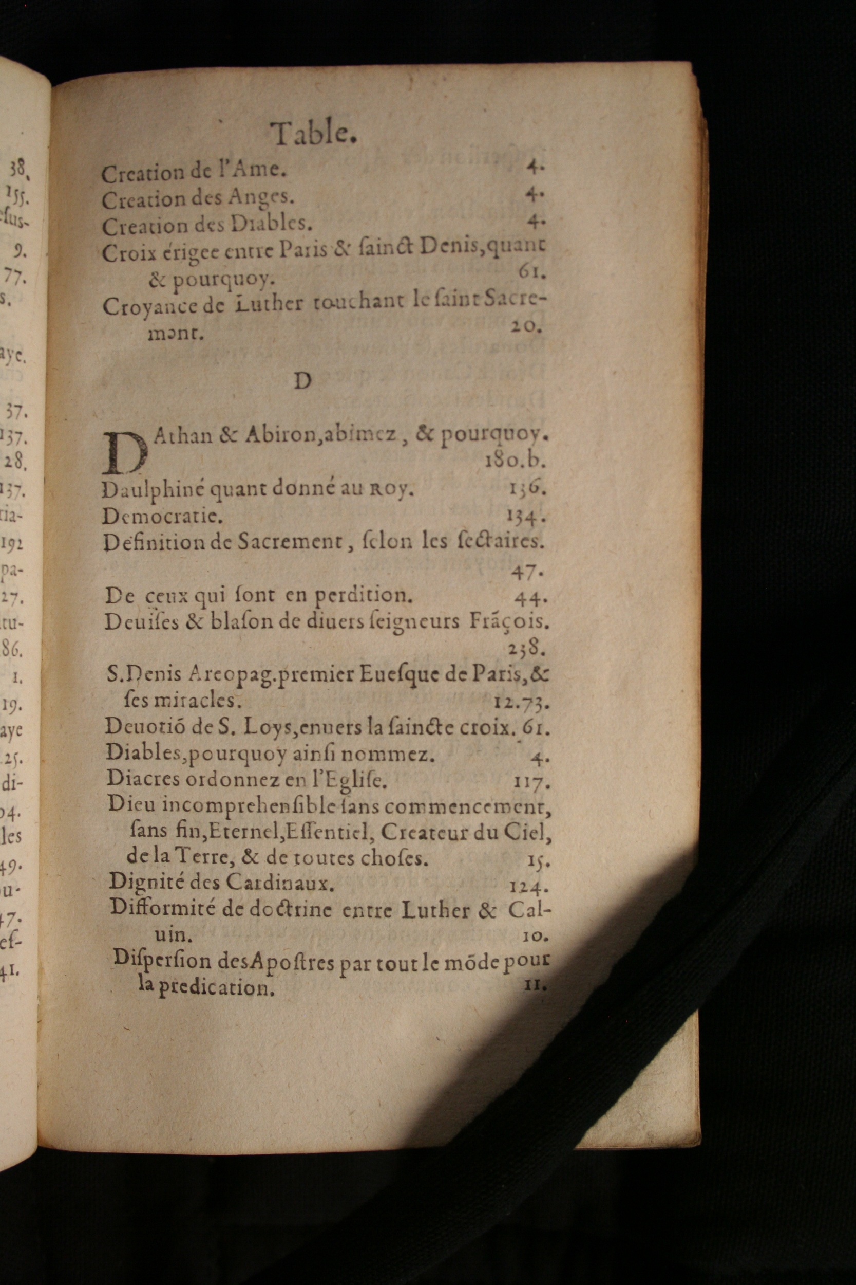 1586 - Jean Parant - Trésor de l’Église catholique et de vérité - BM Bordeaux 1586 - Jean Parant - Trésor de l’Église catholique et de vérité - BM Bordeaux