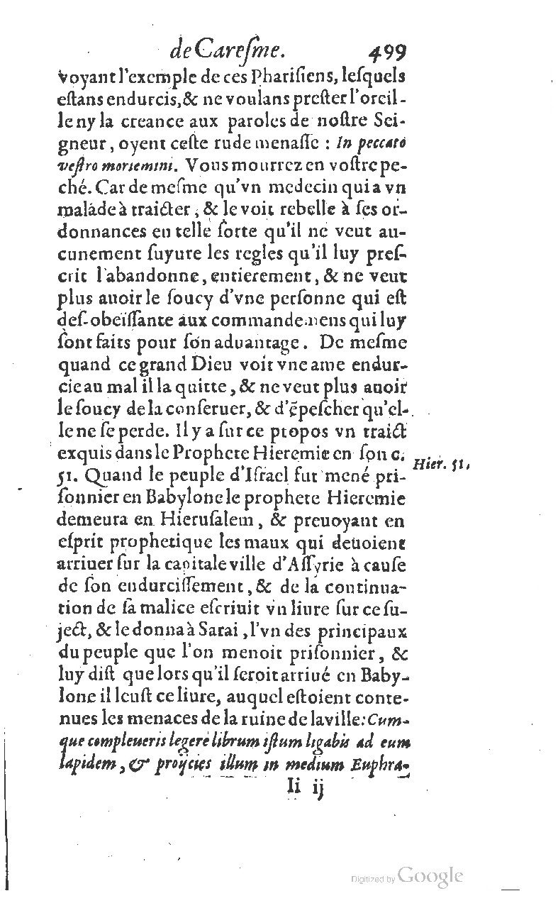 1607 - Nicolas Du Fossé - Trésor quadragésimal - T 01 - BM Lyon 1607 - Nicolas Du Fossé - Trésor quadragésimal - T 01 - BM Lyon