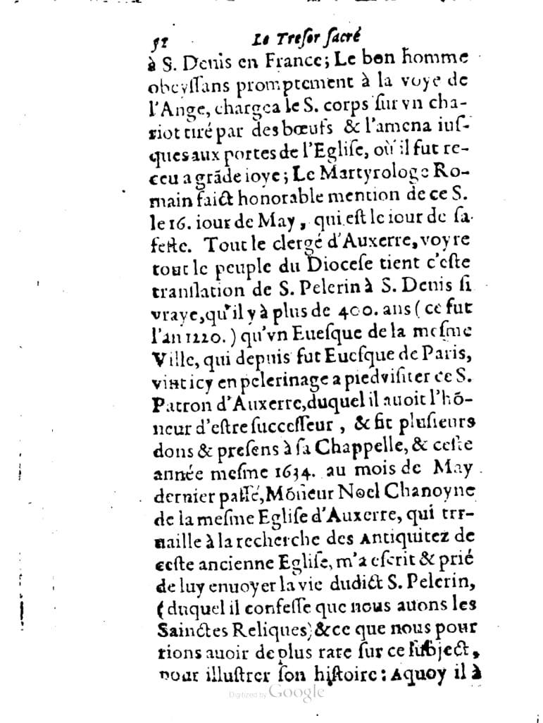 1636 - Jean Billaine - Trésor sacré ou inventaire des saintes reliques - British Library