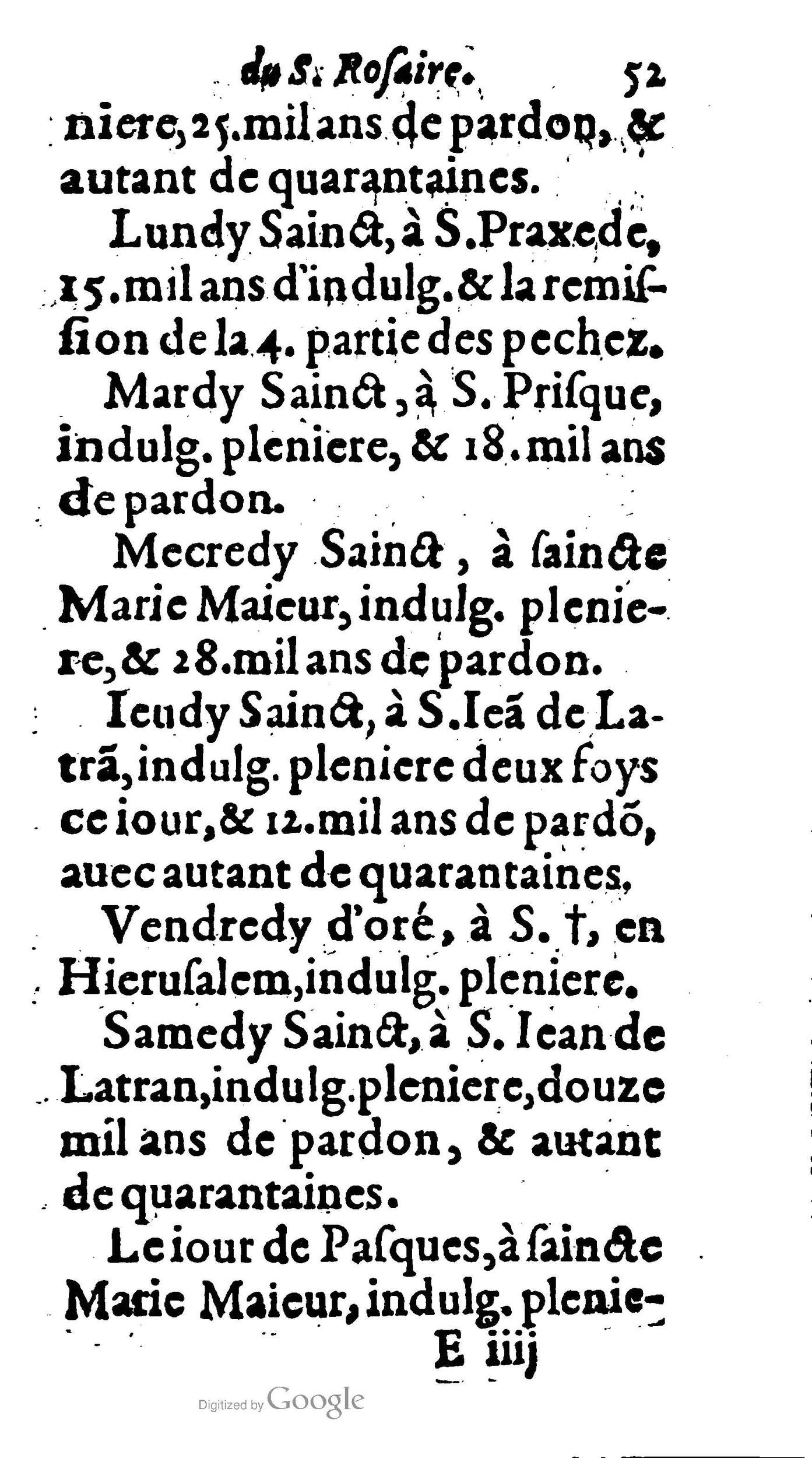 1604 - Jean Le Bouc - Trésor des indulgences du Saint Rosaire - BM Lyon