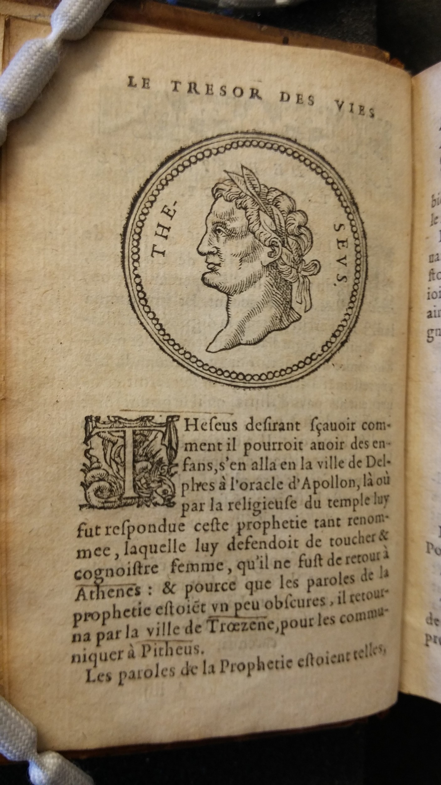 1577 - Claude Micard - Trésor des vies de Plutarque - Saint-Gallen