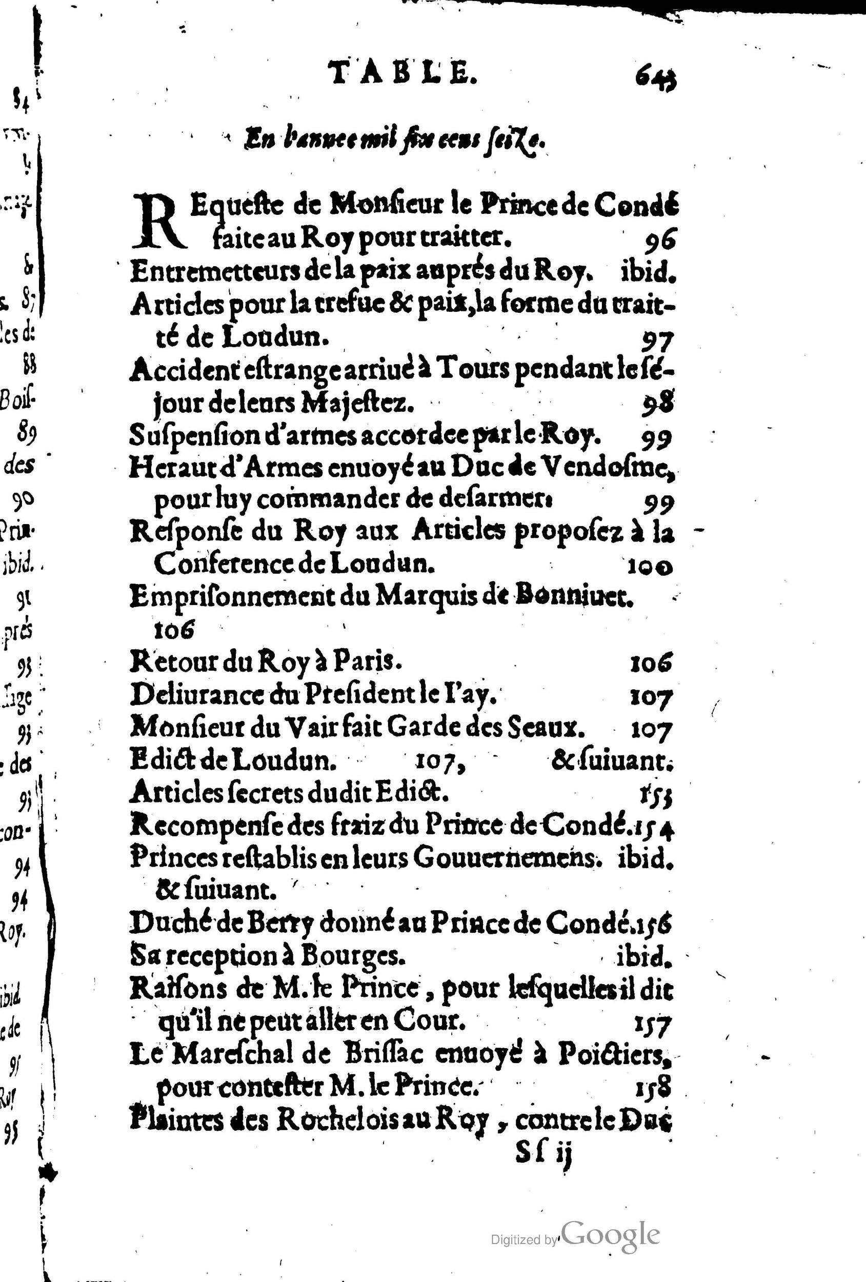 1623 - Joseph Bouillerot - Trésor de l’histoire générale de notre temps - BM Lyon 1623 - Joseph Bouillerot - Trésor de l’histoire générale de notre temps - BM Lyon