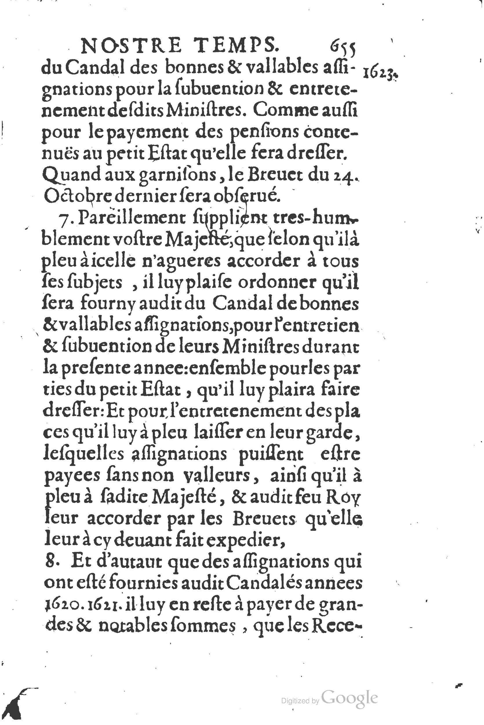 1626 - Joseph Bouillerot - Trésor de l’histoire générale de notre temps - BSB Munich