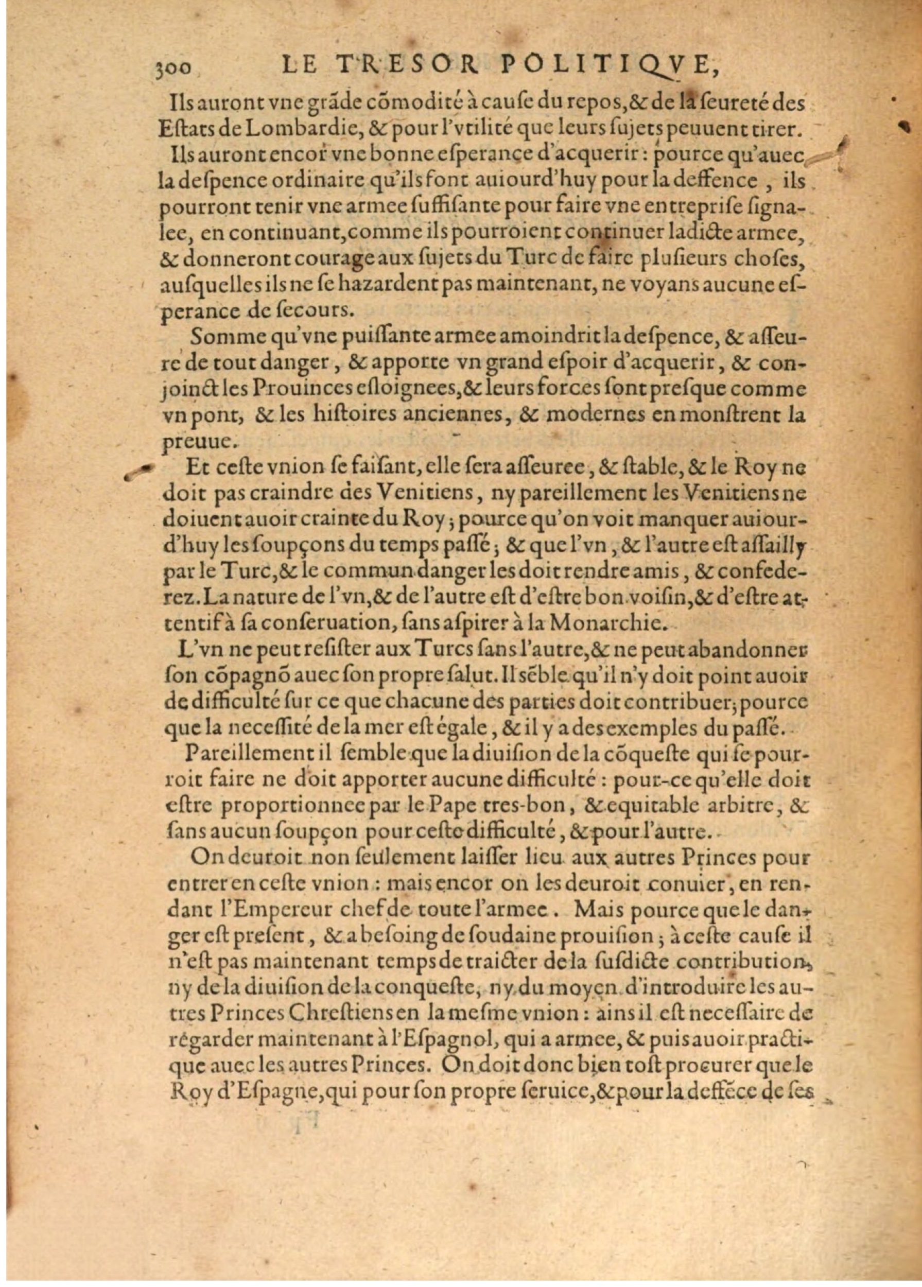 1608 - Nicolas Du Fossé - Trésor politique - BSB Munich