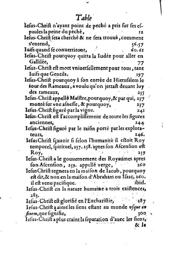 1607 - Nicolas Du Fossé - Trésor quadragésimal - T 02 - BM Lyon