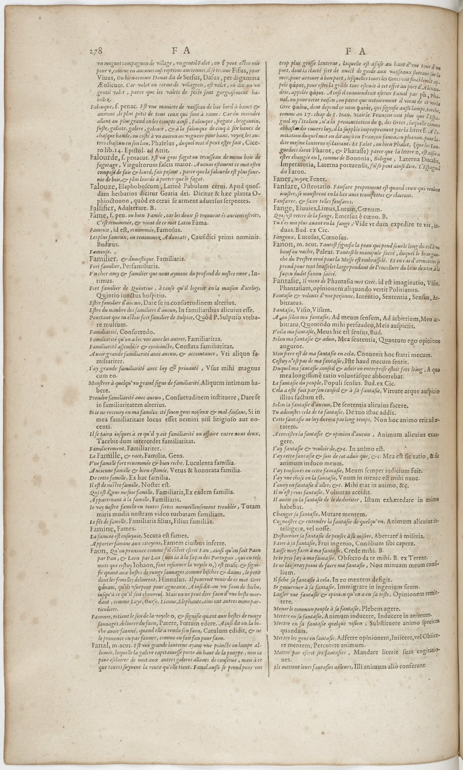 1606 - David Douceur - Trésor de la langue française - BnF