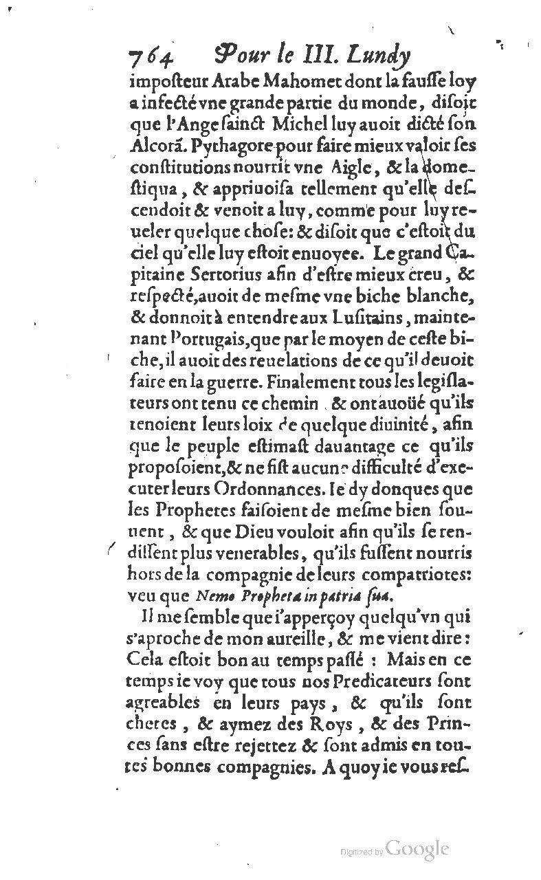 1607 - Nicolas Du Fossé - Trésor quadragésimal - T 01 - BM Lyon