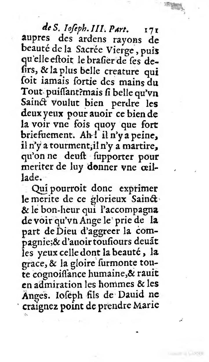 1646 - Jean Piot - Trésor inestimable de Saint-Joseph - BNC Rome