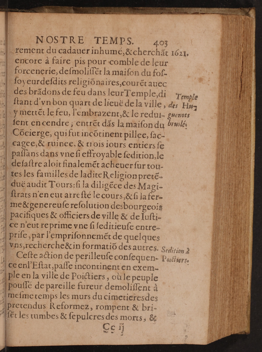 1626 - Joseph Bouillerot - Trésor de l’histoire générale de notre temps - BnF Arsenal