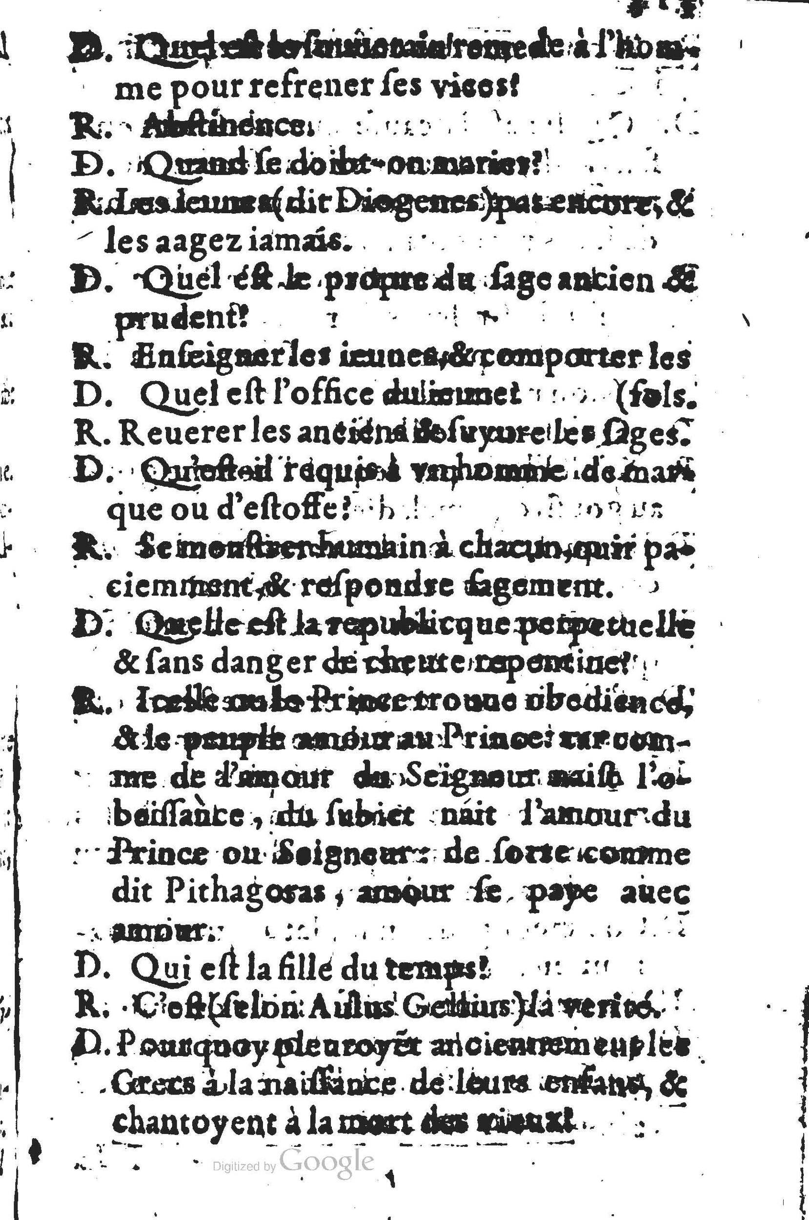 1578 - Nicolas Lescuyer - Trésor des sentences dorées - UGent