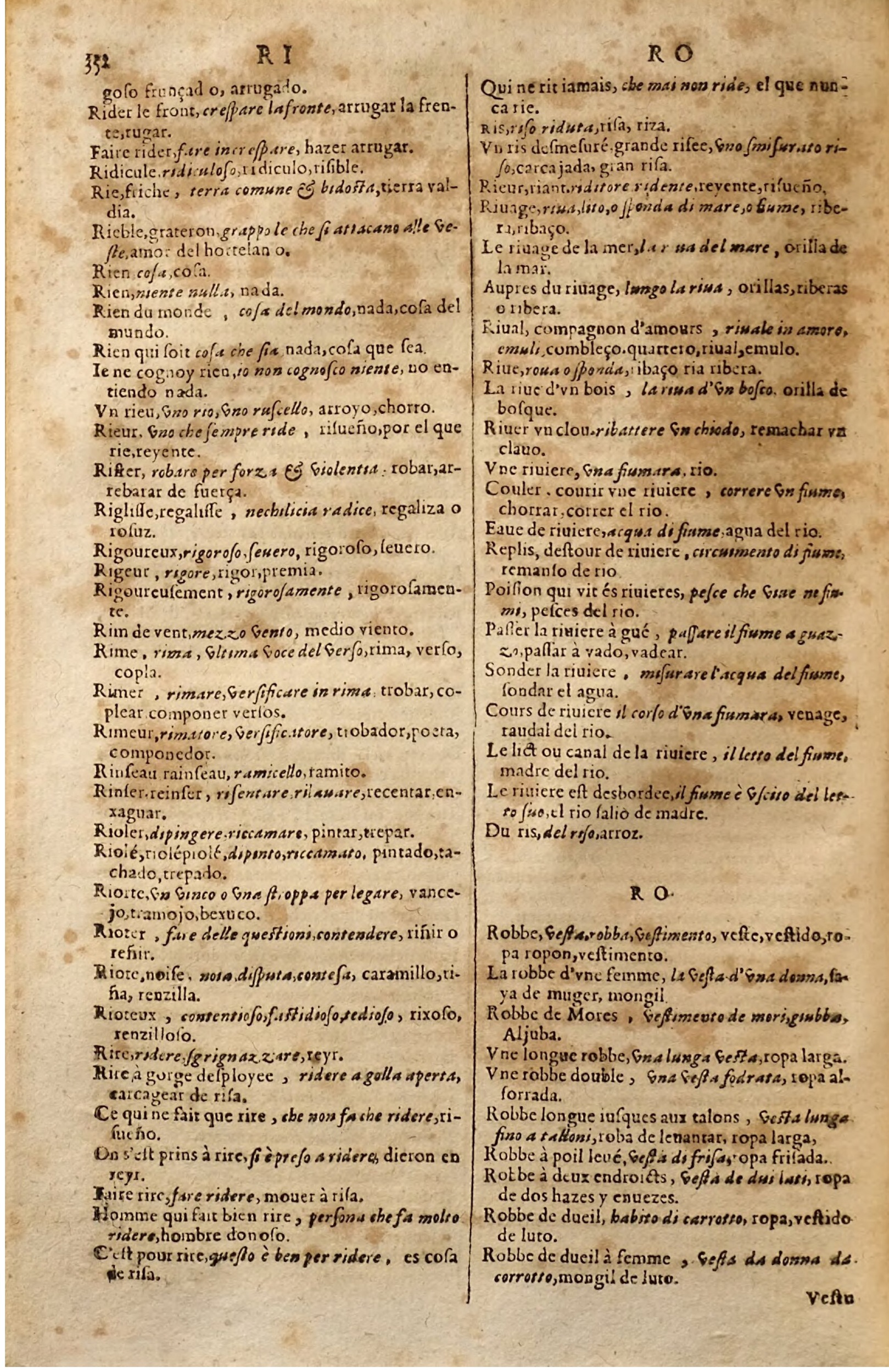 1627 - Jacques Crespin - Trésor des trois langues (Seconde partie) - Regensburg