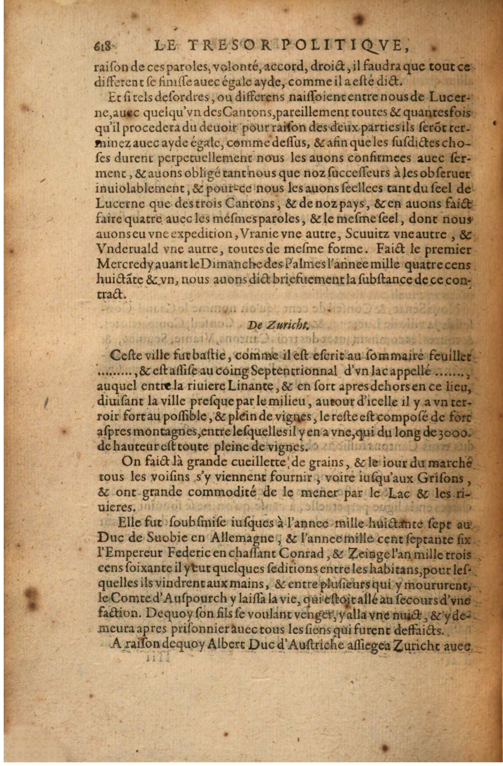1608 - Thierry Rolin - Trésor politique - Augsbourg