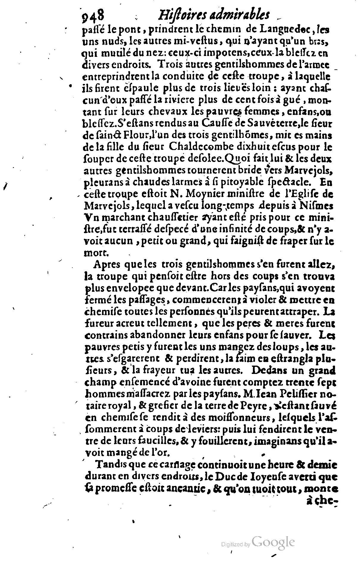 1628 - Jacques Crespin - Trésor d’histoires admirables et mémorables - BSB Munich