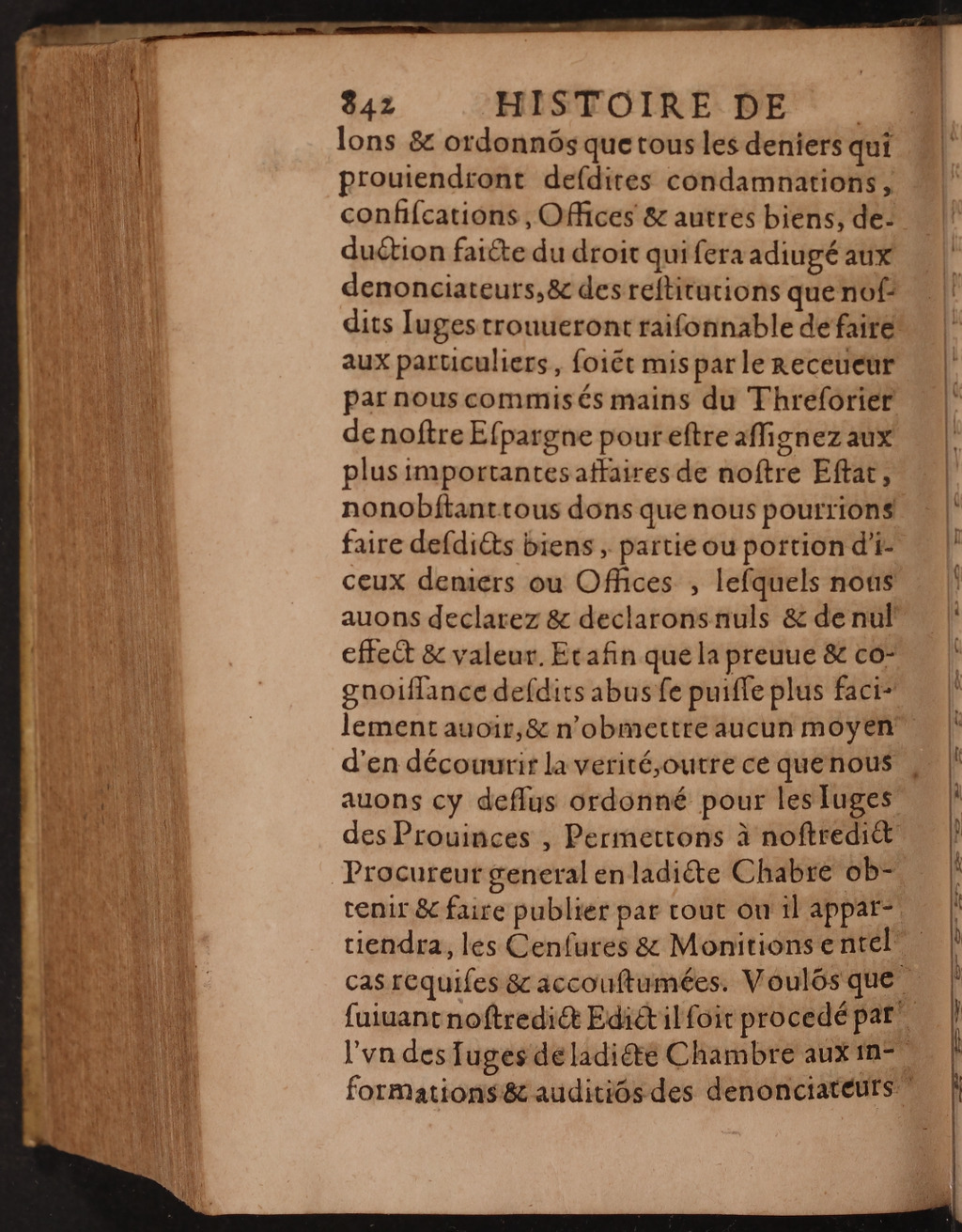 1626 - Joseph Bouillerot - Trésor de l’histoire générale de notre temps - BnF Arsenal