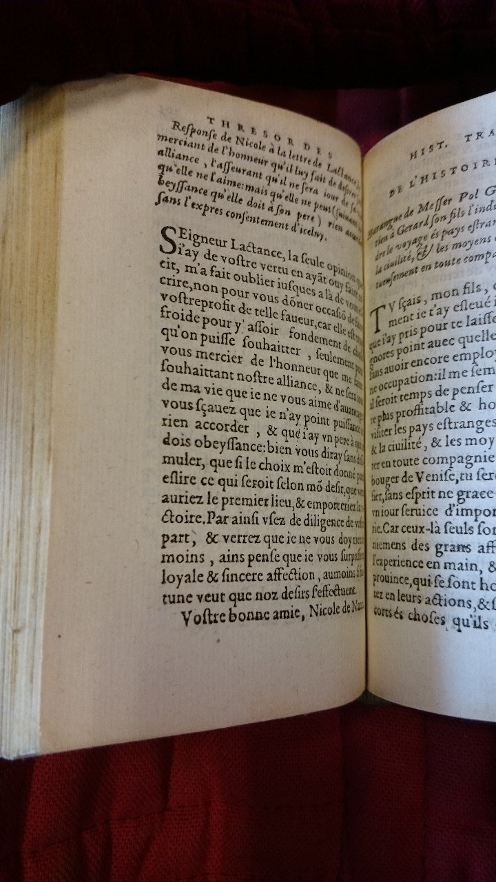 1581 - Pierre Le Voirier et Gervais Mallot - Trésor des histoires tragiques - BnF Richelieu