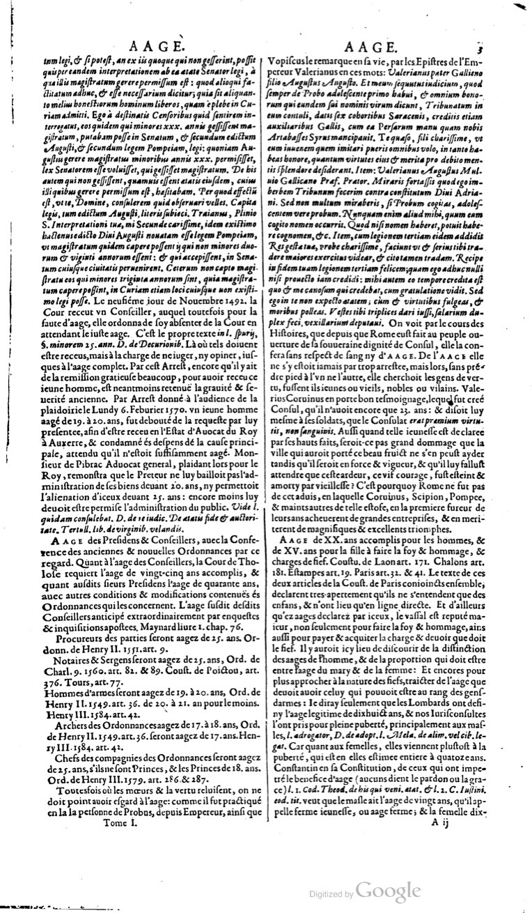 1629 - Veuve Nicolas Buon - Trésor du droit français (21754 T. 1) - BM Lyon