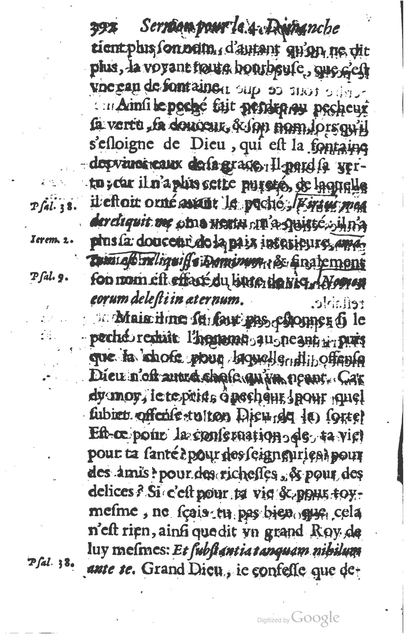 1629 - Manassés de Préaulx - Sermons ou Trésors de la piété chrétienne - BM Lyon