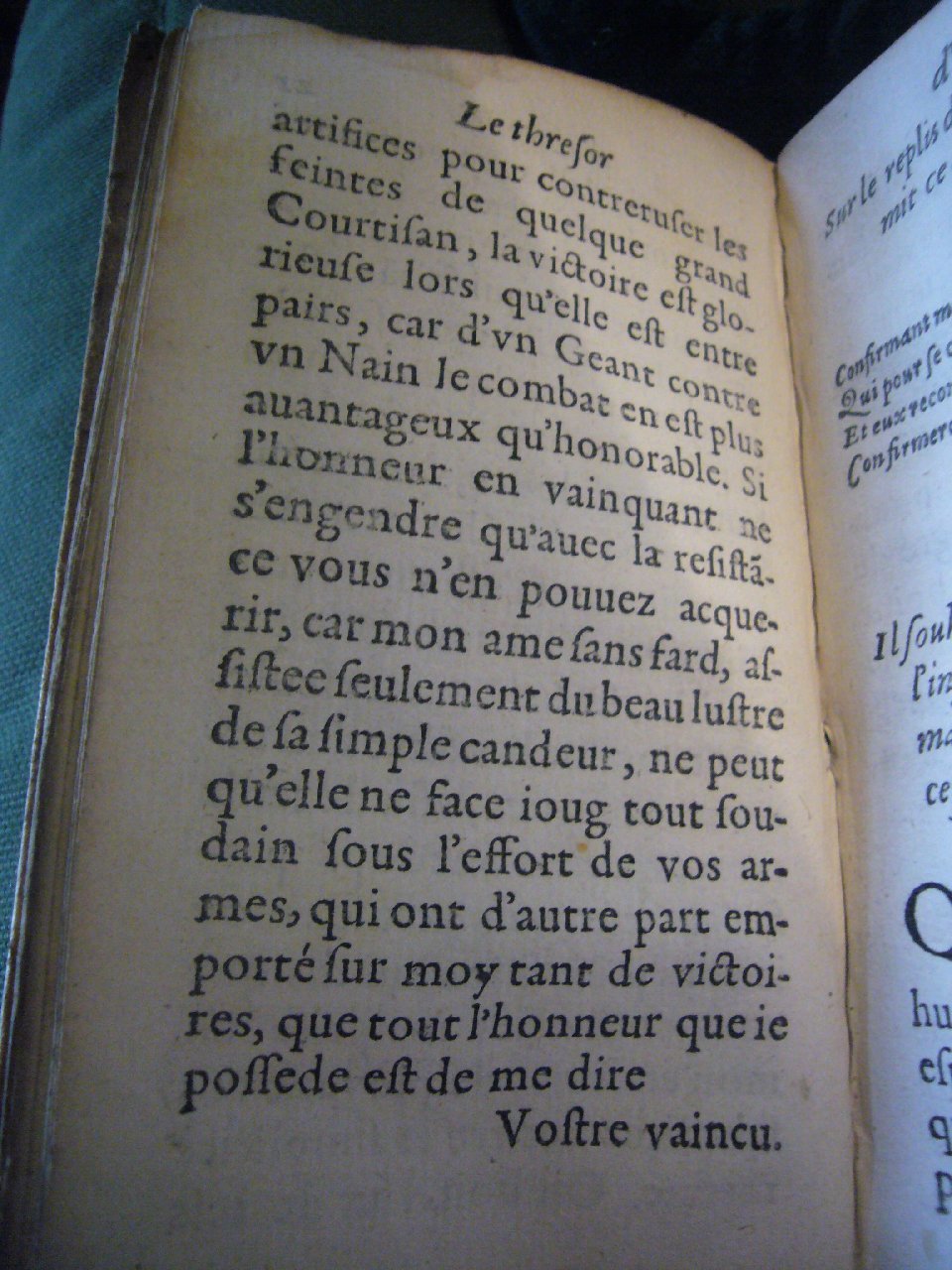 1597 - Matthieu Guillemot - Trésor d’amour - BnF Arsenal