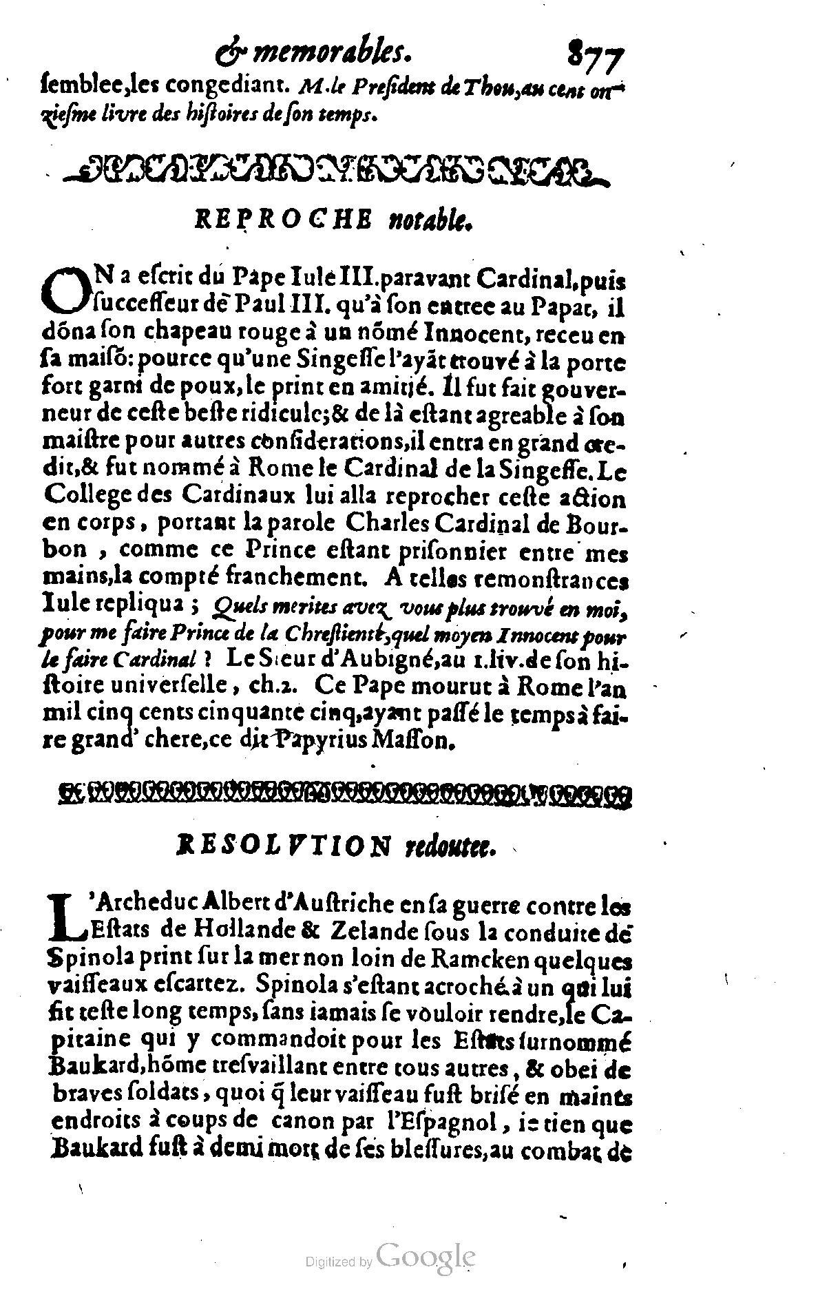 1628 - Jacques Crespin - Trésor d’histoires admirables et mémorables - BSB Munich 1628 - Jacques Crespin - Trésor d’histoires admirables et mémorables - BSB Munich