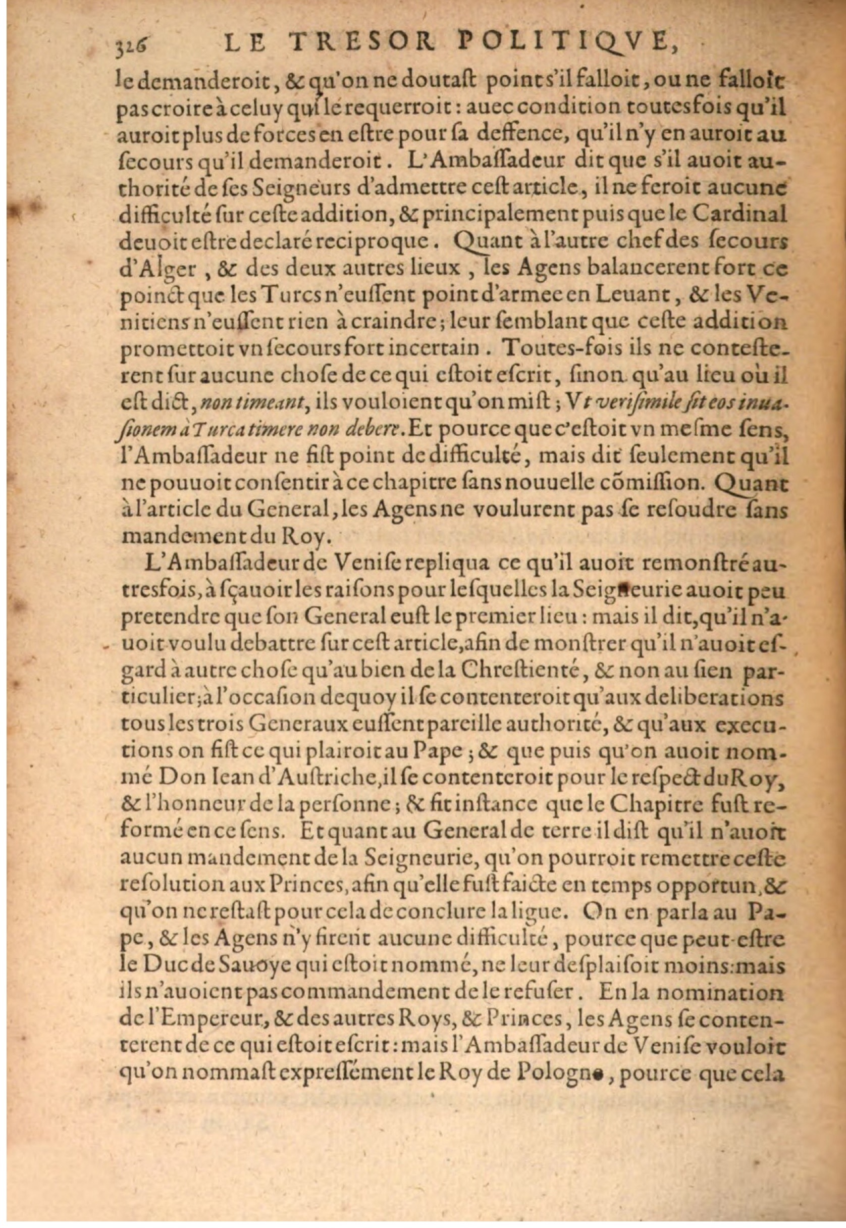 1608 - Pierre Chevalier - Trésor politique - BSB Munich