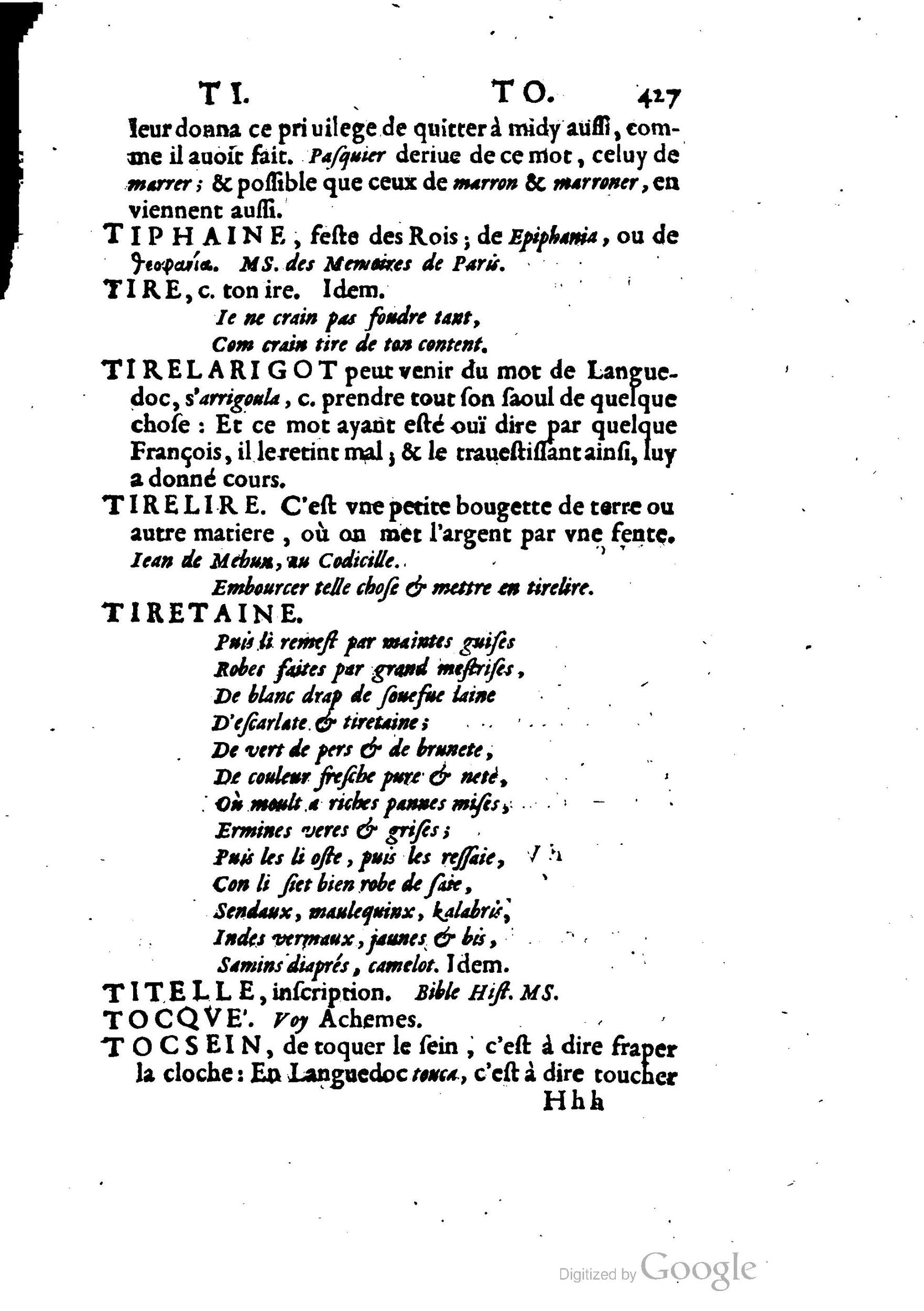 1655 - Augustin Courbé - Trésor de recherches et antiquités gauloises et françaises - BM Lyon