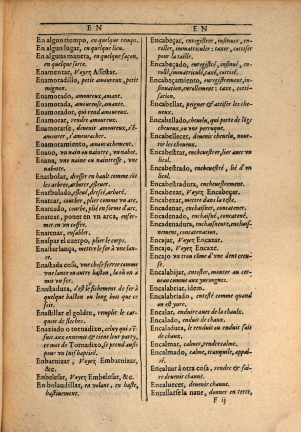 1607 - Marc Orry - Trésor des deux langues espagnole et française (Première et Seconde parties) - ÖNB Wien