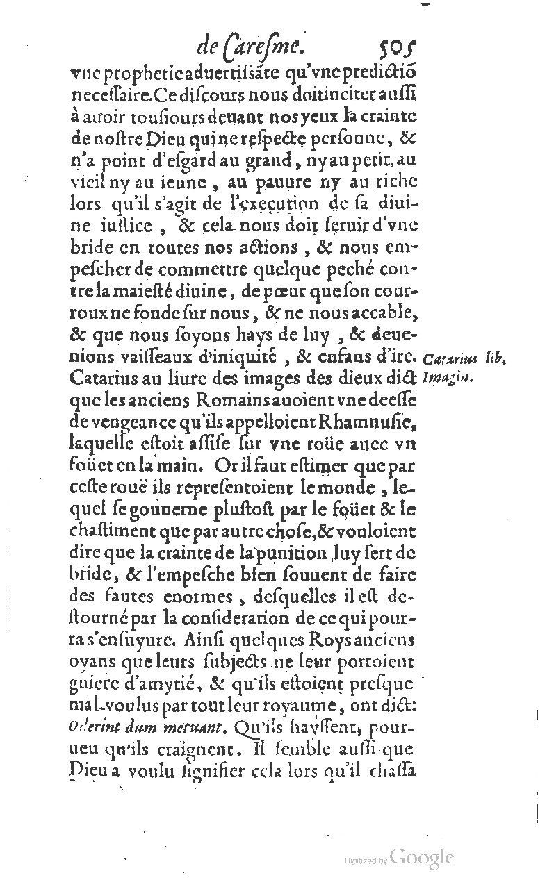 1607 - Nicolas Du Fossé - Trésor quadragésimal - T 01 - BM Lyon