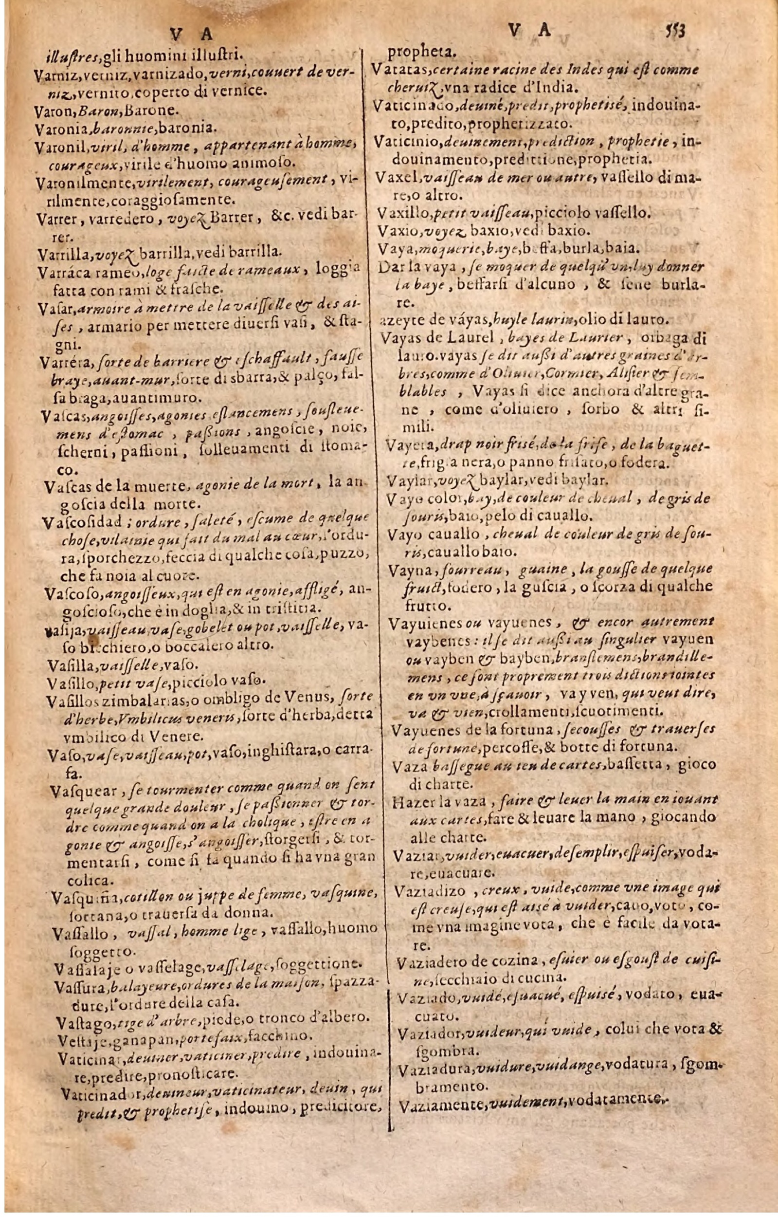 1627 - Jacques Crespin - Trésor des trois langues - Regensburg